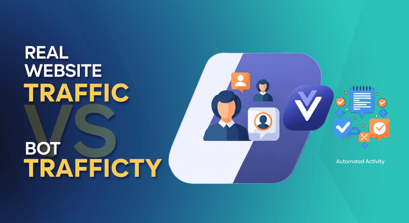 Real Website Traffic vs Bot Traffic