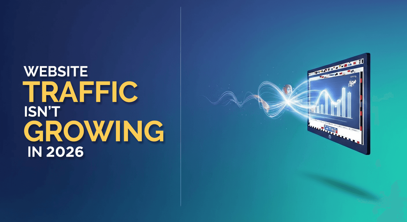 Why Your Website Traffic Isn't Growing in 2026? 7 Real Reasons and How to Fix Each One